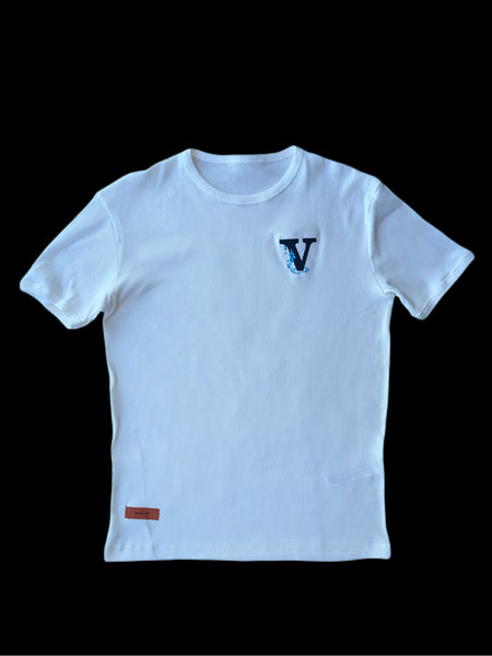 VNTGDRIP Logo Embroidered T-Shirt (white)