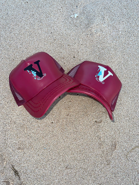 VNTGDRIP Premium Logo SnapBack (Maroon) PRE ORDER